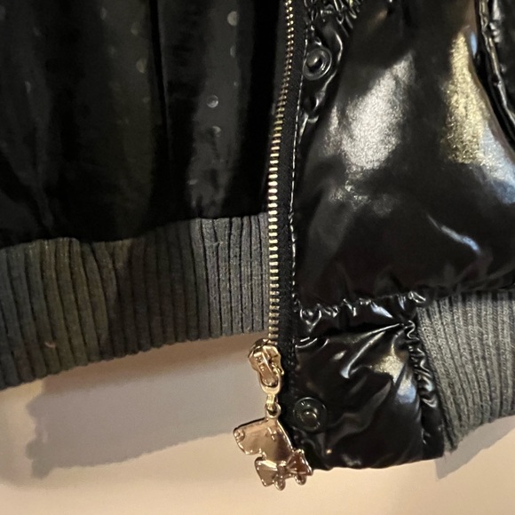 Bomber style Puffer Coat - Picture 4 of 8